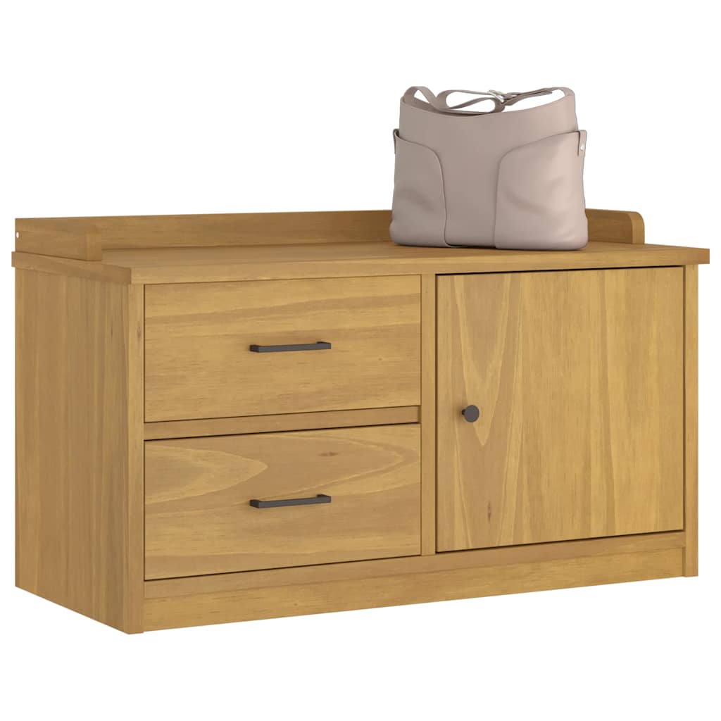 Flurbank SANDNES 87x40x50 cm Massivholz Kiefer